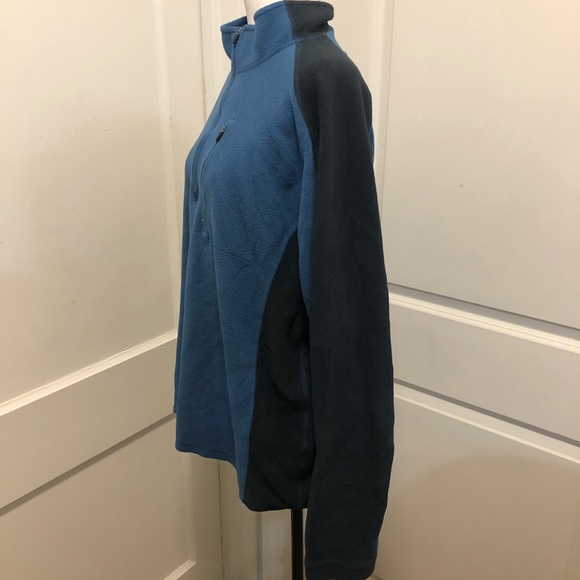 Ll bean ladies fleece sweater size large - Picture 2 of 4